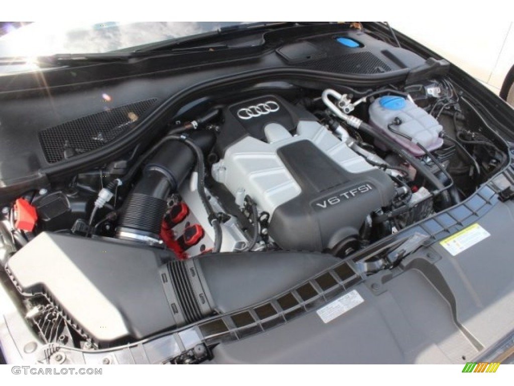 2015 Audi A6 3.0T Prestige quattro Sedan 3.0 Liter TFSI Supercharged DOHC 24-Valve VVT V6 Engine Photo #96198656