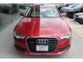 Garnet Red Pearl - A6 2.0T Premium Plus quattro Sedan Photo No. 2