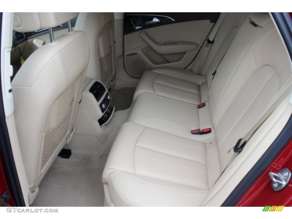 2015 A6 2.0T Premium Plus quattro Sedan - Garnet Red Pearl / Velvet Beige photo #30