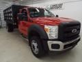 Vermillion Red - F550 Super Duty XL Regular Cab 4x4 Chassis Photo No. 16