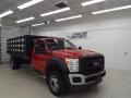 Vermillion Red - F550 Super Duty XL Regular Cab 4x4 Chassis Photo No. 34