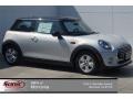 2014 White Silver Metallic Mini Cooper Hardtop  photo #1