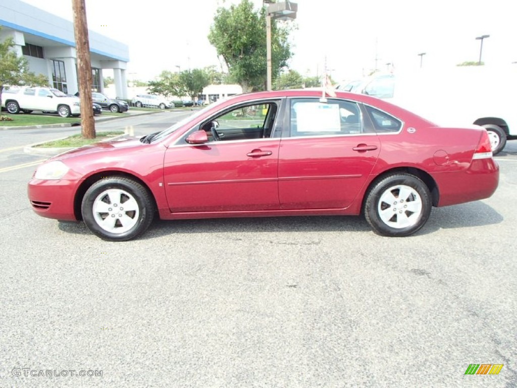 2006 Impala LT - Sport Red Metallic / Ebony Black photo #8