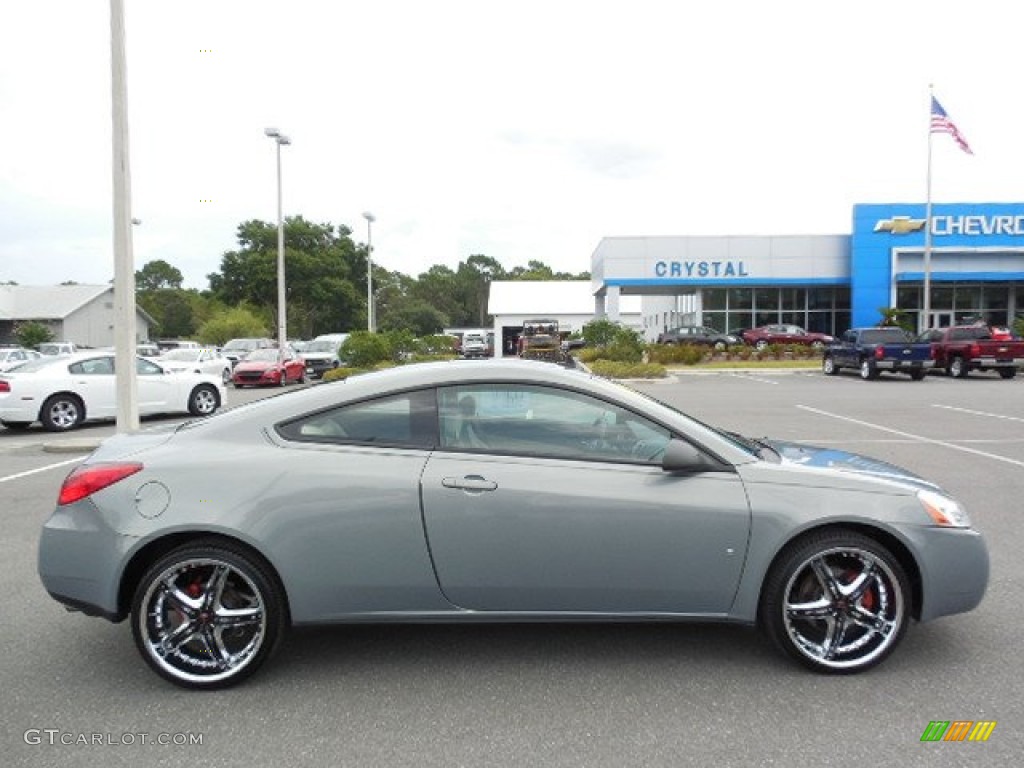 2007 G6 GTP Coupe - Blue Gold Crystal Metallic / Light Taupe photo #9