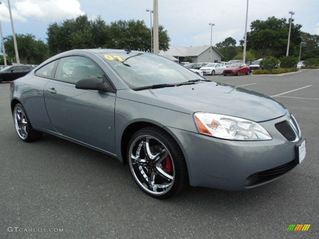 2007 G6 GTP Coupe - Blue Gold Crystal Metallic / Light Taupe photo #10