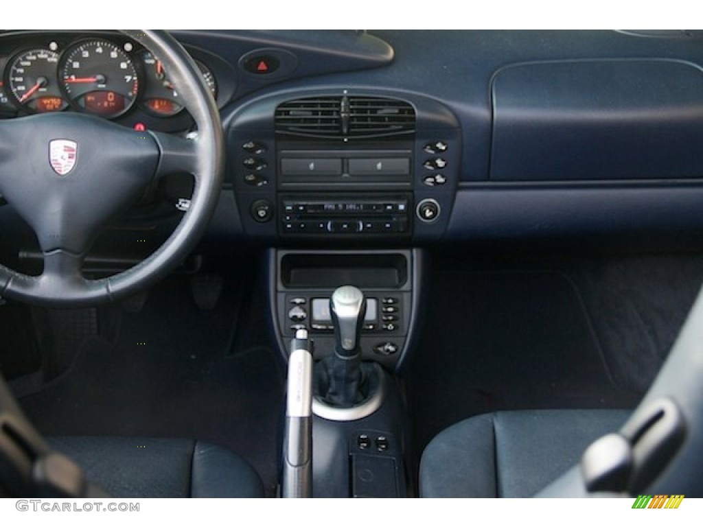 2001 911 Carrera Cabriolet - Lapis Blue Metallic / Metropol Blue photo #5