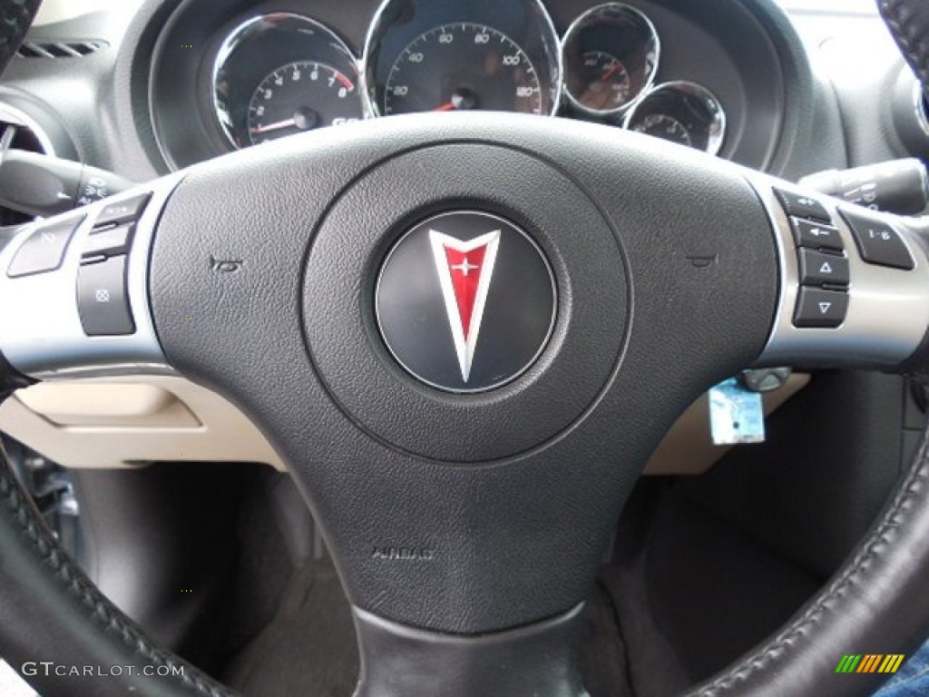 2007 G6 GTP Coupe - Blue Gold Crystal Metallic / Light Taupe photo #22