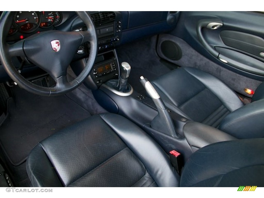 2001 911 Carrera Cabriolet - Lapis Blue Metallic / Metropol Blue photo #22