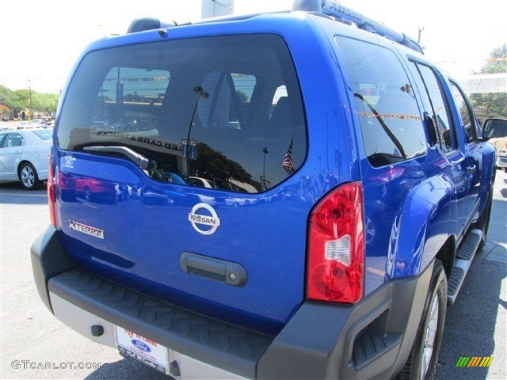 2012 Xterra S - Metallic Blue / Gray photo #7