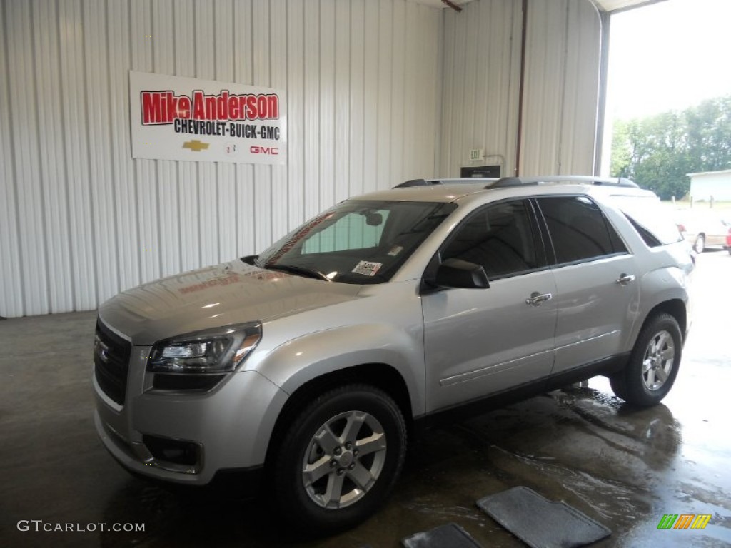 2015 Acadia SLE - Quicksilver Metallic / Ebony photo #1