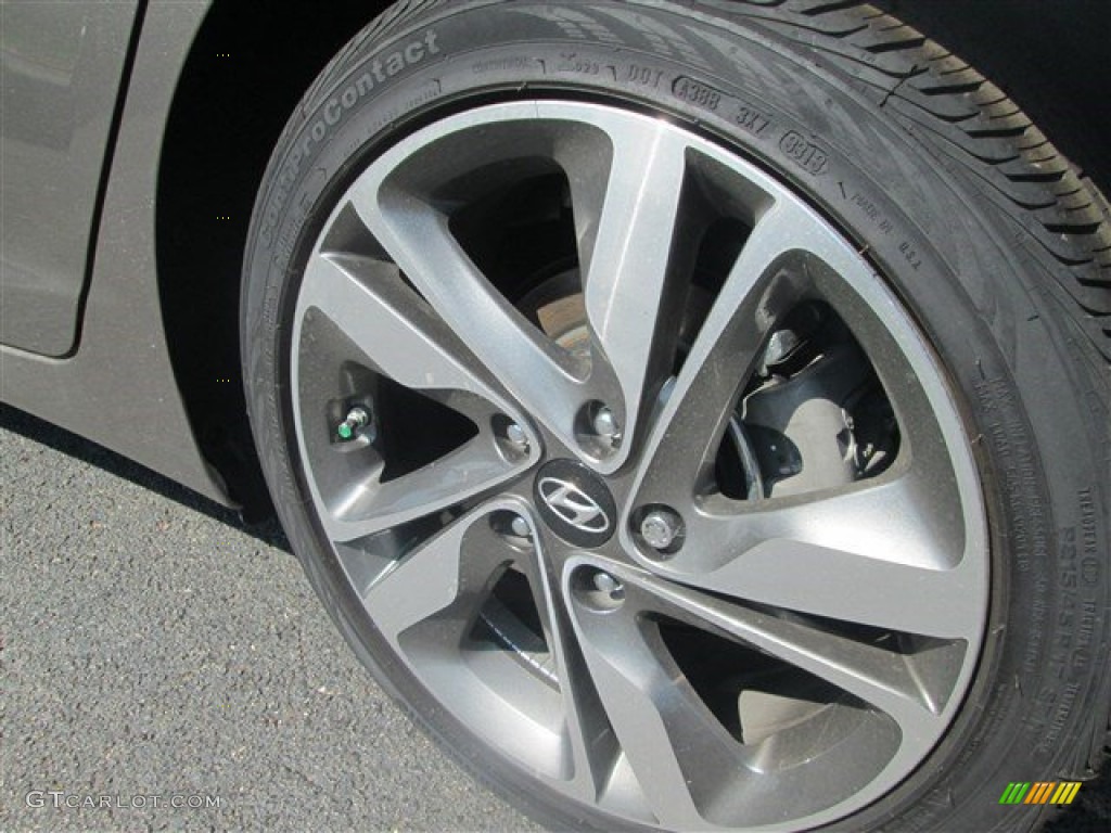 2014 Elantra Limited Sedan - Bronze / Beige photo #4
