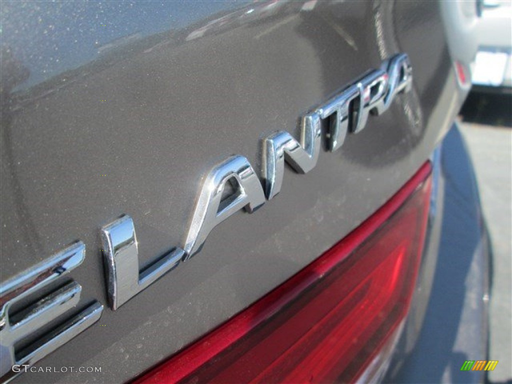 2014 Elantra Limited Sedan - Bronze / Beige photo #6