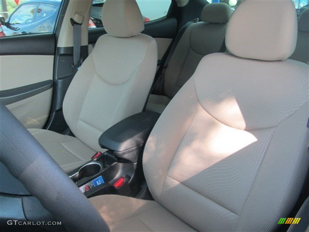 2014 Elantra SE Sedan - Blue / Beige photo #8