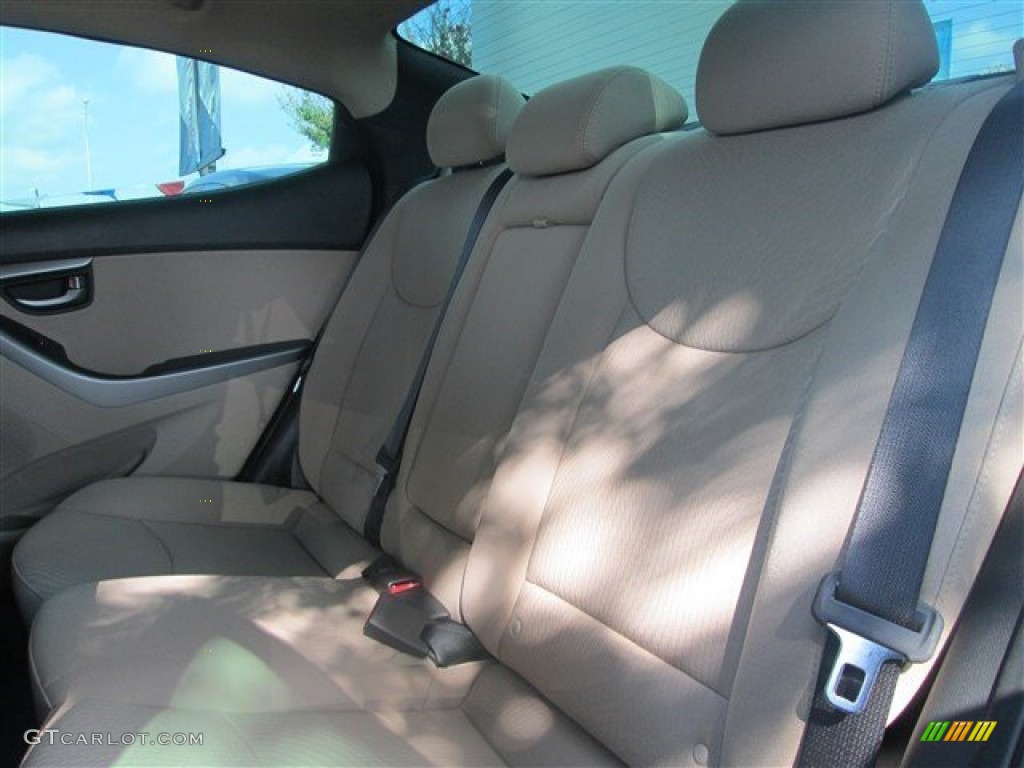 2014 Elantra SE Sedan - Blue / Beige photo #9