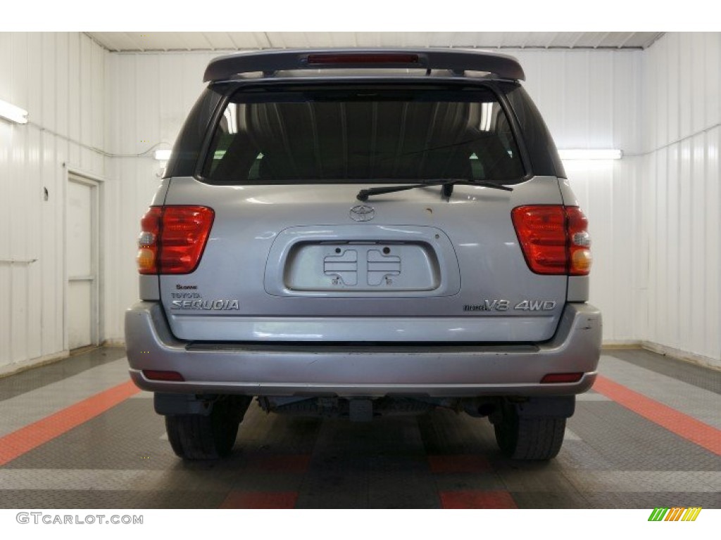 2002 Sequoia Limited 4WD - Silver Sky Metallic / Charcoal photo #17