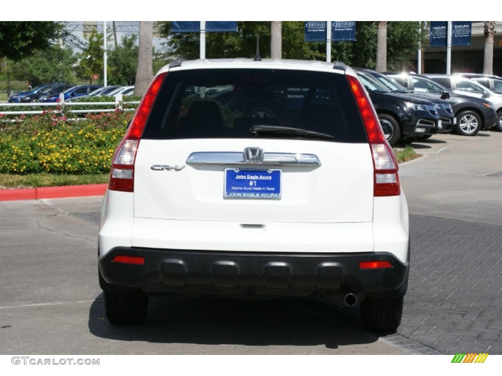 2008 CR-V EX - Taffeta White / Gray photo #5