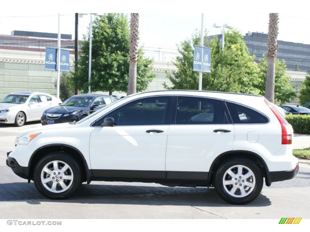2008 CR-V EX - Taffeta White / Gray photo #6