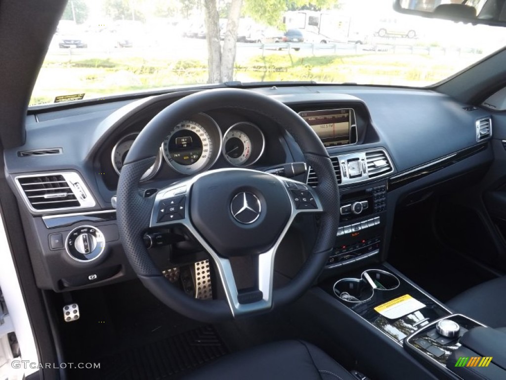 2014 Mercedes-Benz E 350 4Matic Coupe Black Dashboard Photo #96211793