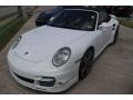 Carrara White - 911 Turbo Cabriolet Photo No. 3