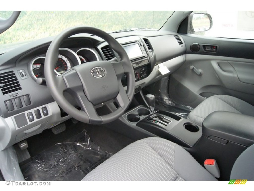 Graphite Interior 2014 Toyota Tacoma Regular Cab 4x4 Photo #96214931