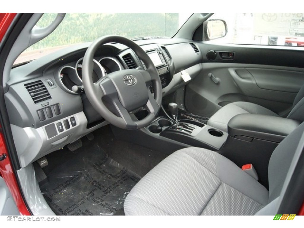 Graphite Interior 2014 Toyota Tacoma Regular Cab 4x4 Photo #96215177