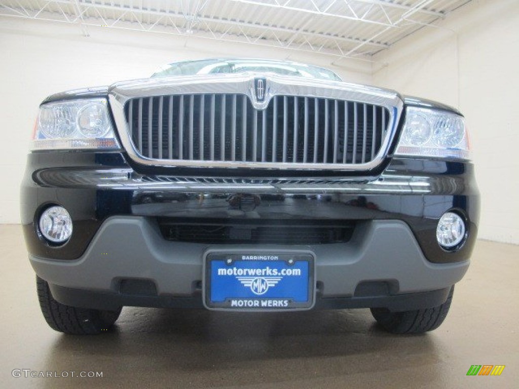 2004 Aviator Luxury AWD - Black / Light Parchment photo #3