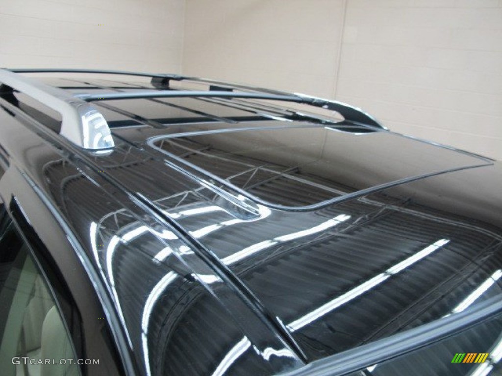 2004 Aviator Luxury AWD - Black / Light Parchment photo #11