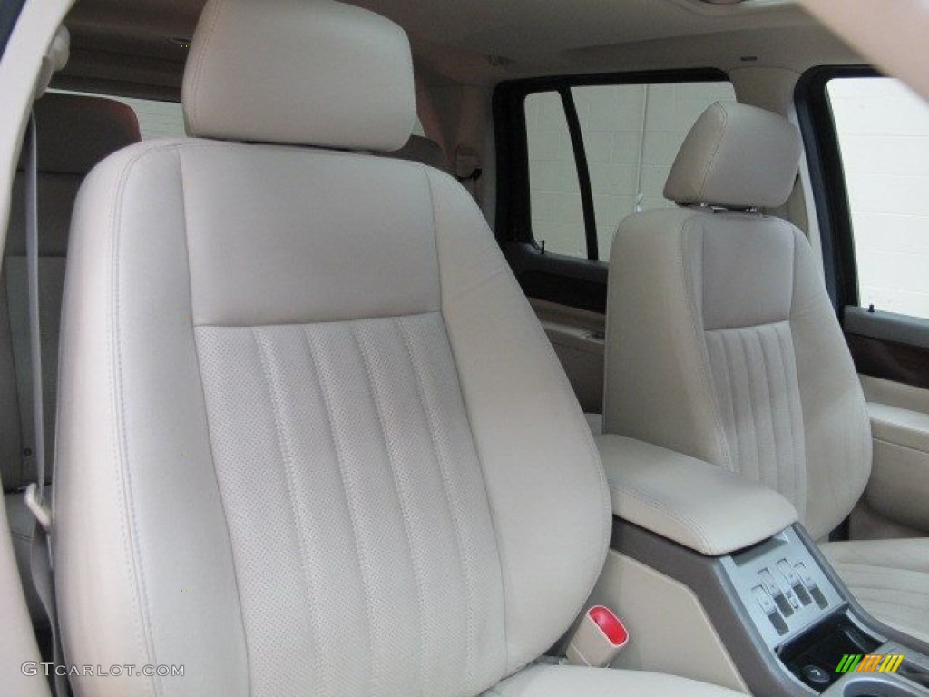 2004 Aviator Luxury AWD - Black / Light Parchment photo #23