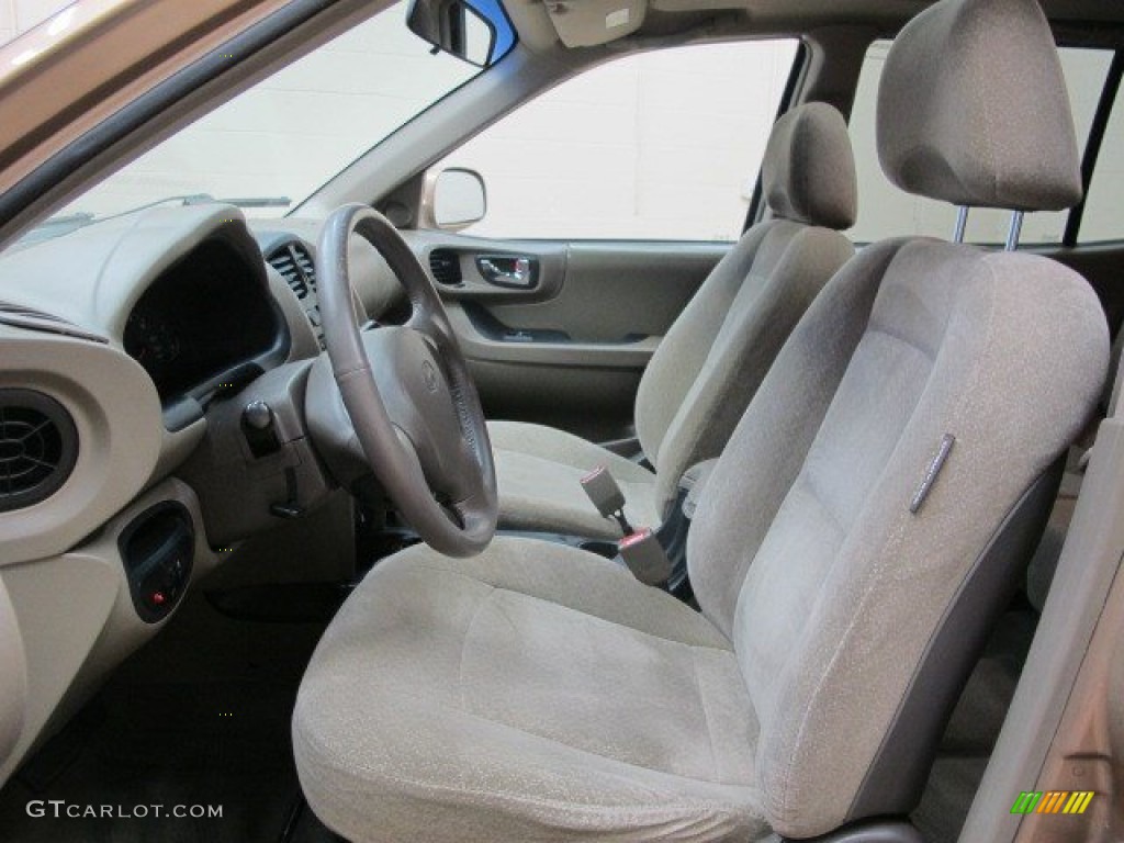 2004 Santa Fe GLS 4WD - Sandstone / Beige photo #15