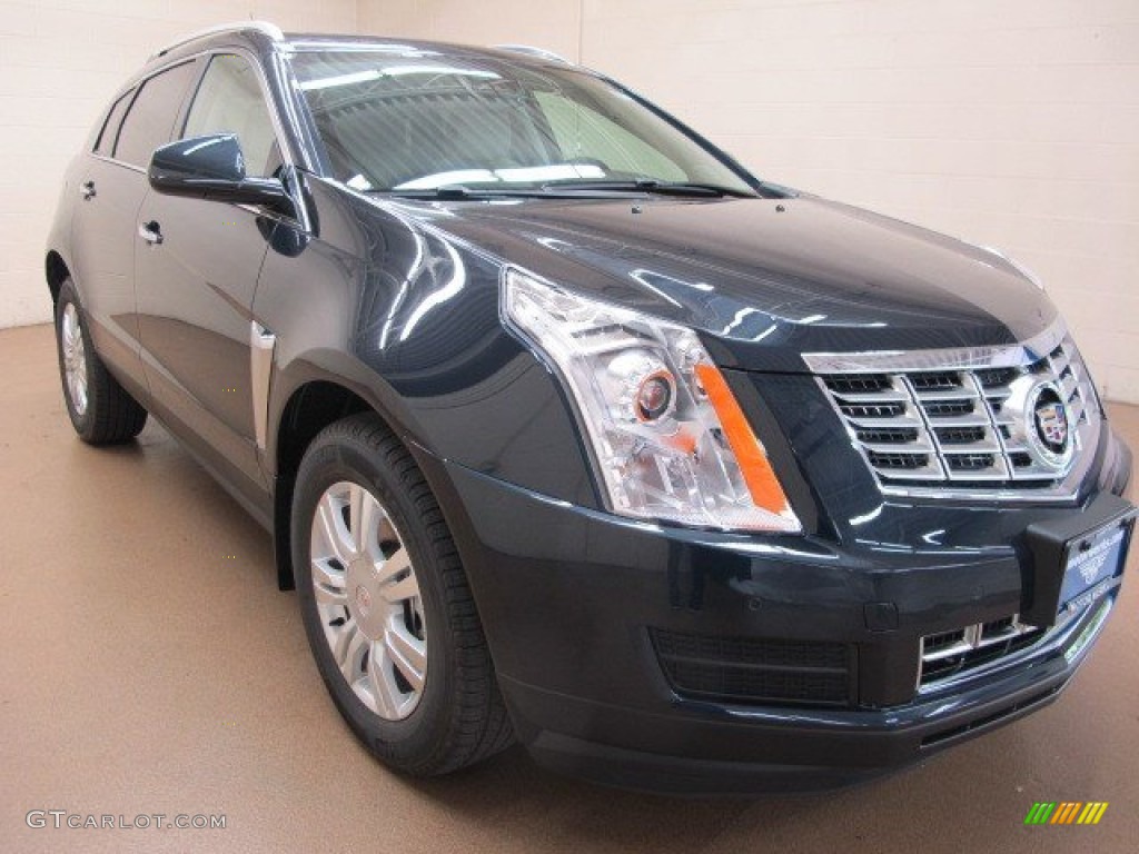 2015 SRX Luxury AWD - Sapphire Blue Metallic / Shale/Brownstone photo #1