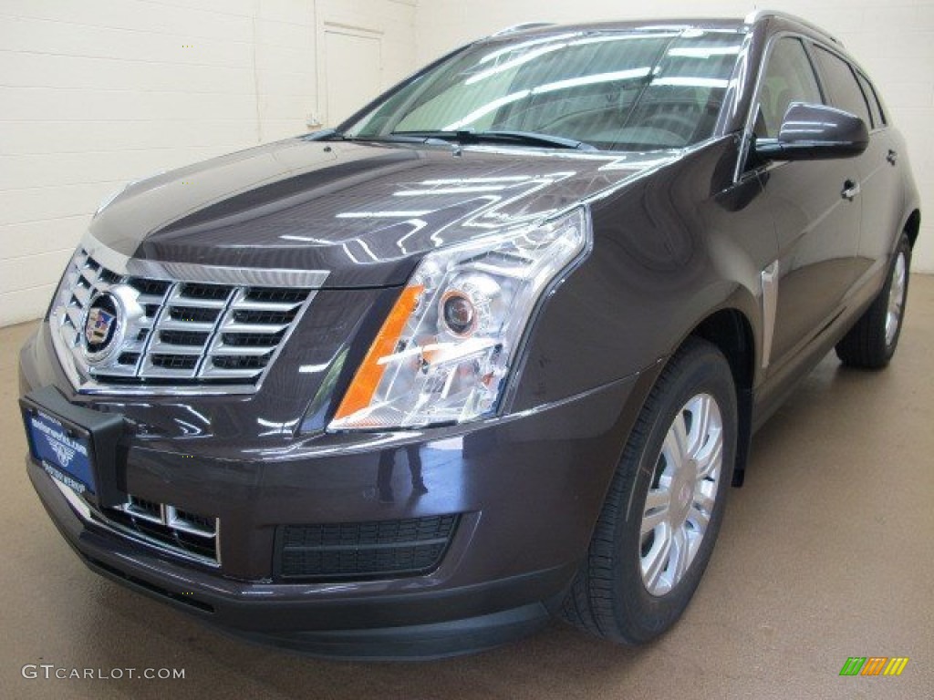 2015 SRX Luxury AWD - Majestic Plum Metallic / Shale/Brownstone photo #3