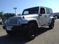 Bright Silver Metallic 2009 Jeep Wrangler Unlimited Sahara 4x4