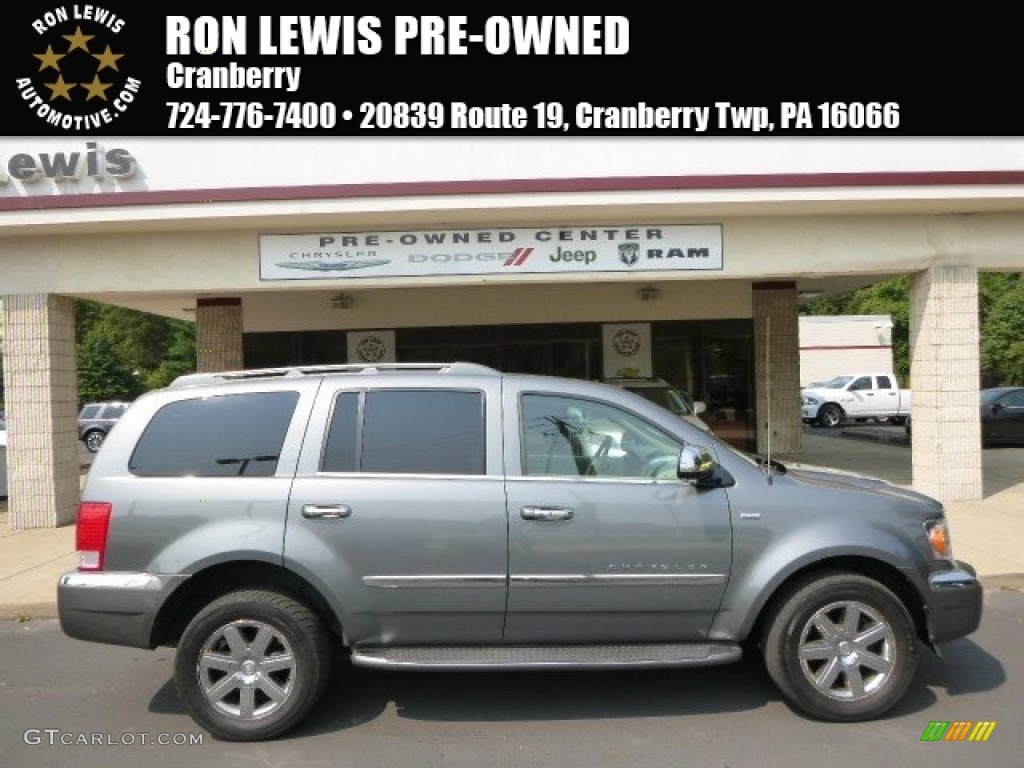 2008 Aspen Limited 4WD - Mineral Gray Metallic / Dark Slate Gray/Light Slate Gray photo #1