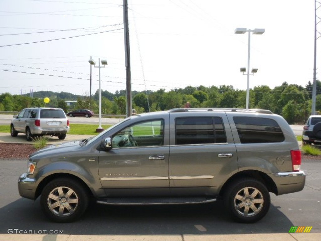 2008 Aspen Limited 4WD - Mineral Gray Metallic / Dark Slate Gray/Light Slate Gray photo #5