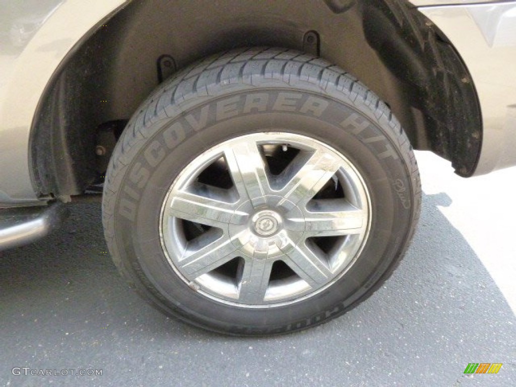2008 Aspen Limited 4WD - Mineral Gray Metallic / Dark Slate Gray/Light Slate Gray photo #9