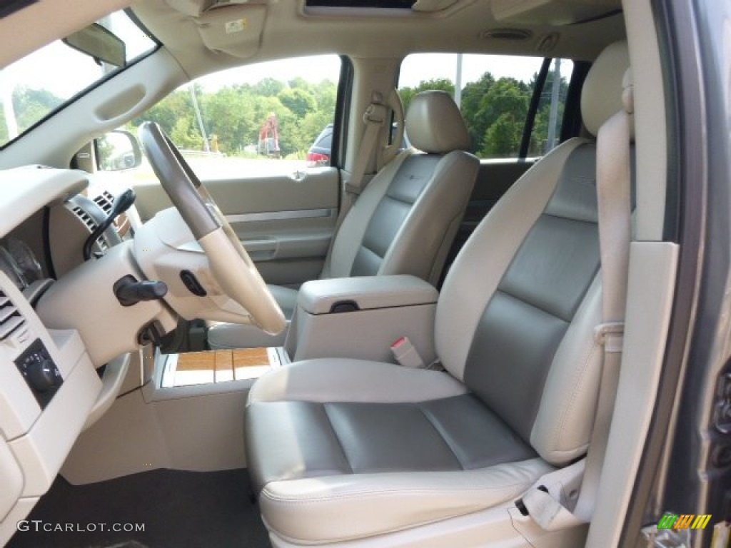 2008 Aspen Limited 4WD - Mineral Gray Metallic / Dark Slate Gray/Light Slate Gray photo #10