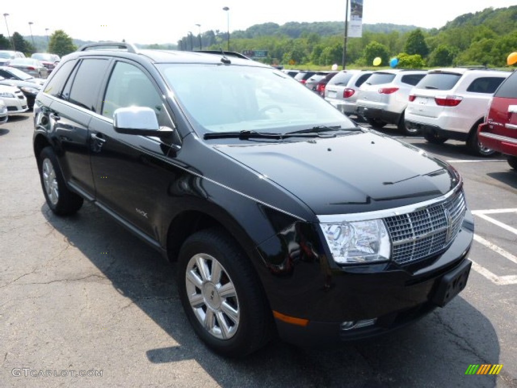 2007 MKX AWD - Black / Medium Camel photo #3