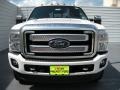 White Platinum - F350 Super Duty Platinum Crew Cab 4x4 Photo No. 8