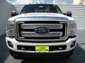 2015 White Platinum Ford F350 Super Duty Platinum Crew Cab 4x4  photo #8