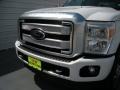 White Platinum - F350 Super Duty Platinum Crew Cab 4x4 Photo No. 10