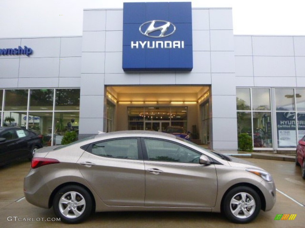 2014 Elantra SE Sedan - Bronze / Beige photo #1