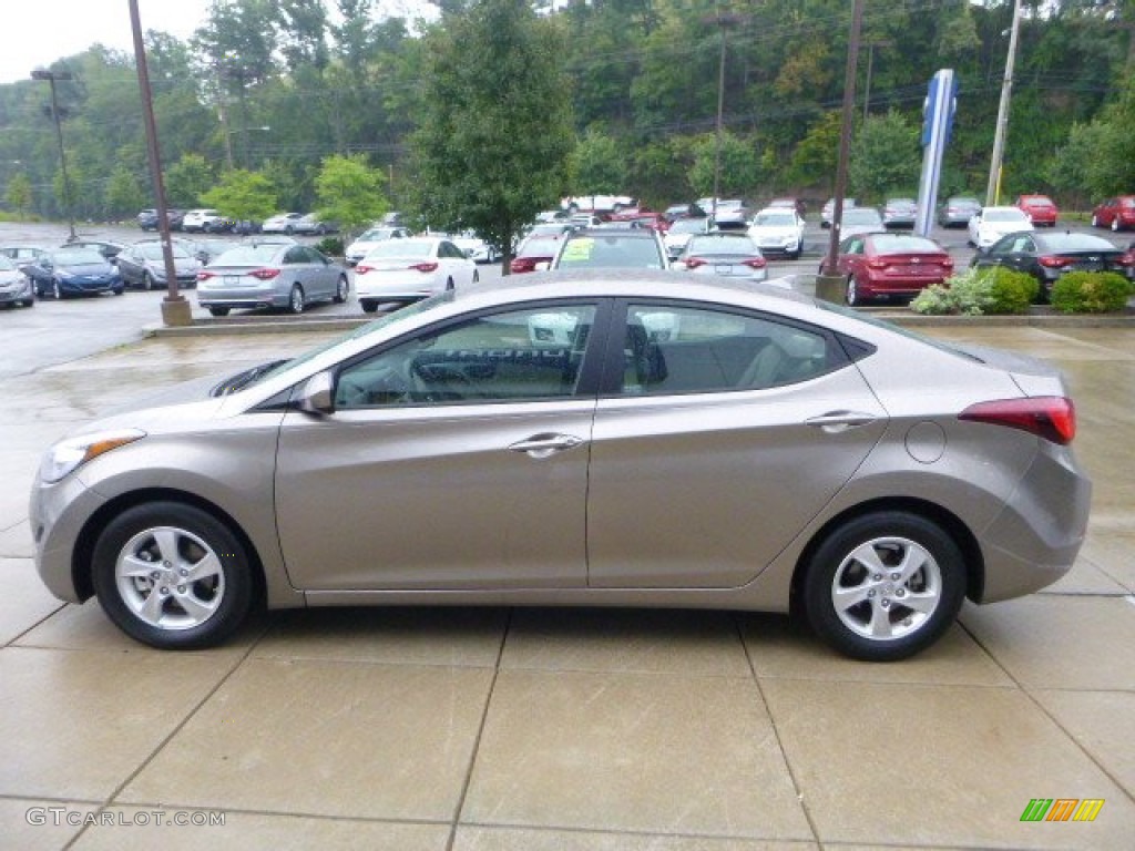 2014 Elantra SE Sedan - Bronze / Beige photo #2