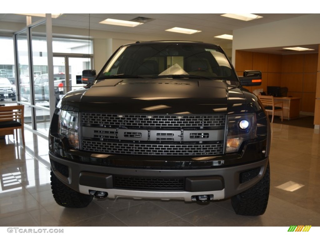 2014 F150 SVT Raptor SuperCrew 4x4 - Tuxedo Black / Raptor Black photo #4