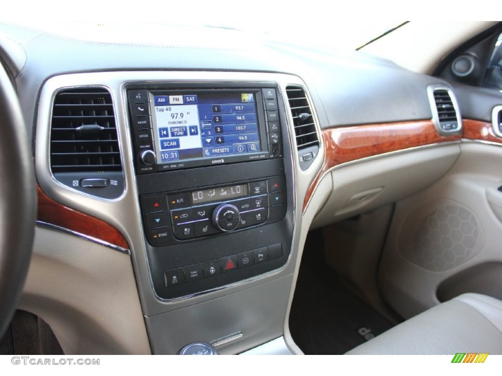 2011 Grand Cherokee Overland - Mineral Gray Metallic / Dark Frost Beige/Light Frost Beige photo #15