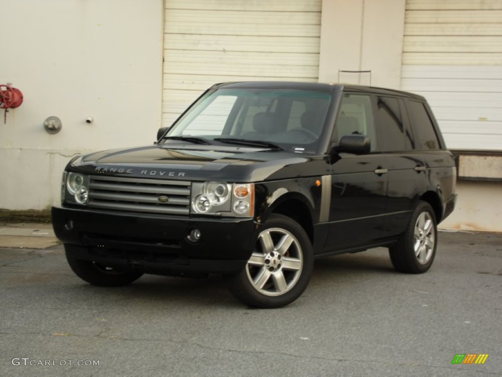 2003 Range Rover HSE - Java Black Metallic / Charcoal/Jet Black photo #1