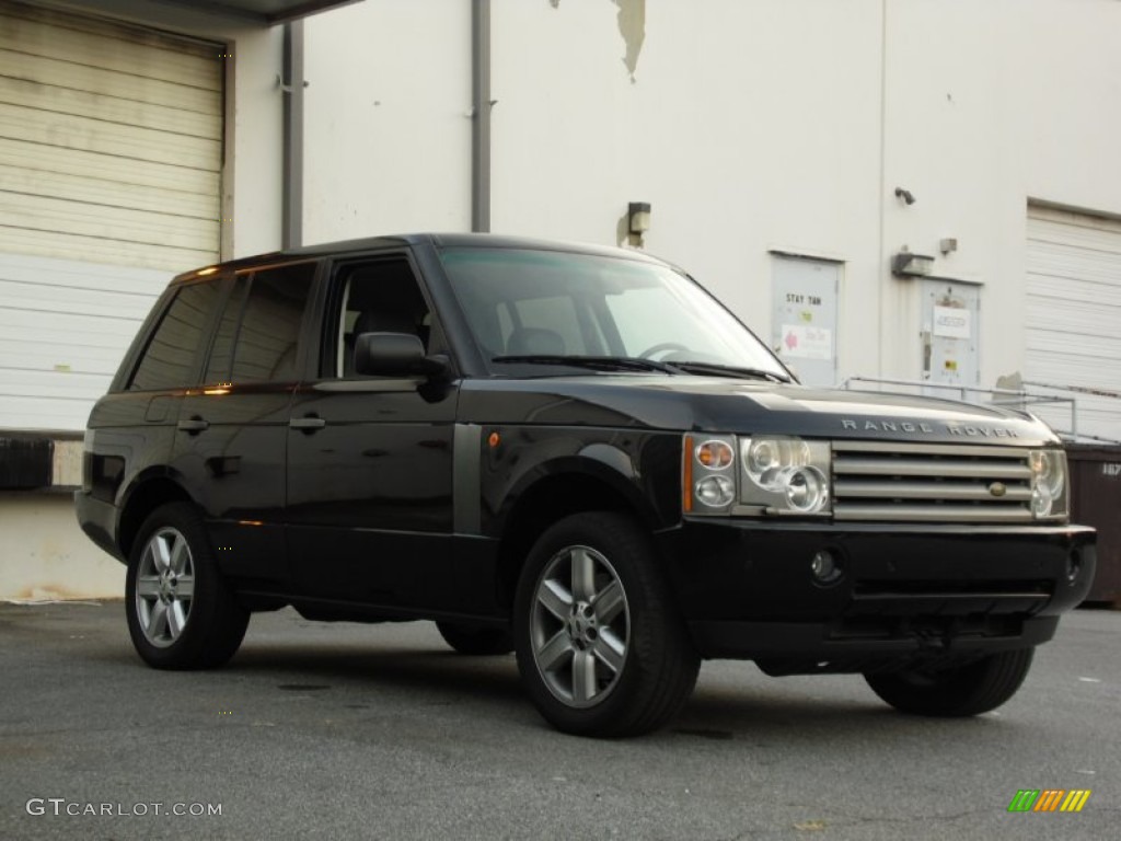2003 Range Rover HSE - Java Black Metallic / Charcoal/Jet Black photo #2