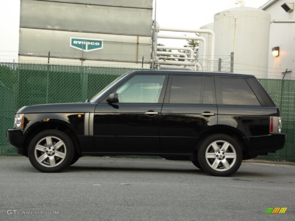 2003 Range Rover HSE - Java Black Metallic / Charcoal/Jet Black photo #4