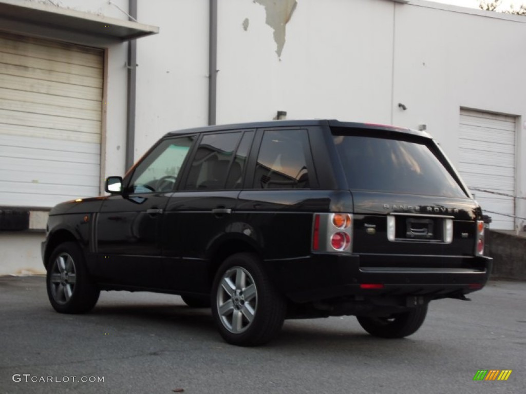 2003 Range Rover HSE - Java Black Metallic / Charcoal/Jet Black photo #5
