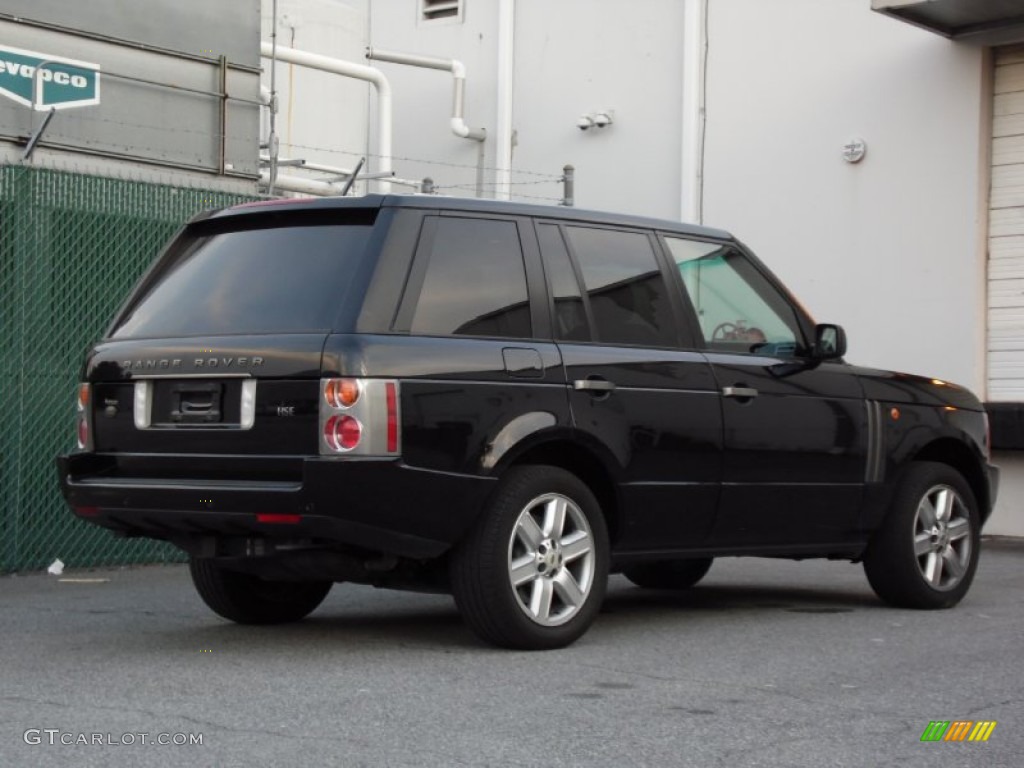 2003 Range Rover HSE - Java Black Metallic / Charcoal/Jet Black photo #6