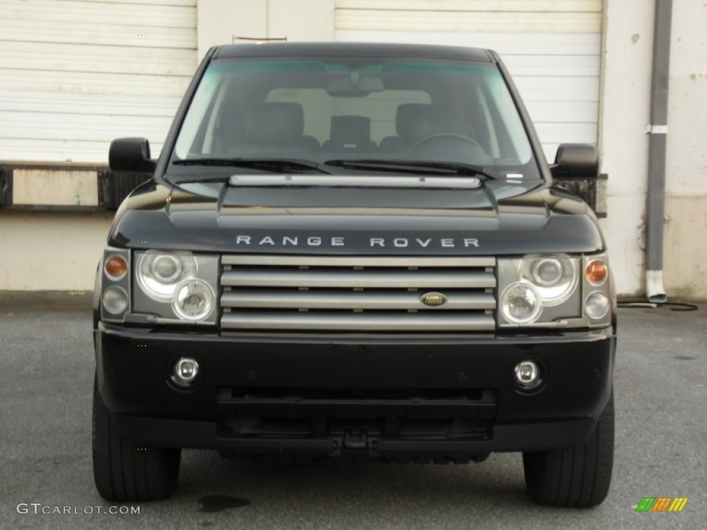 2003 Range Rover HSE - Java Black Metallic / Charcoal/Jet Black photo #12